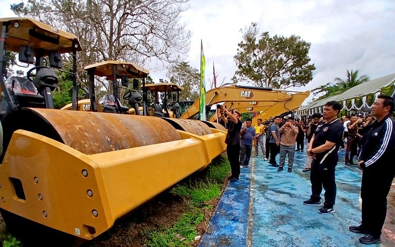 Dinas PUPR Barito Utara Tambah Alat Berat untuk Percepatan Infrastruktur